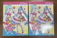 2個セット 初音ミク バースデーフィギュア2020 Pop Idol Ver.