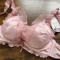 ブラジャー　ココランジェ　かわいい女性下着　フリル　ローズ　　C70のサムネイル