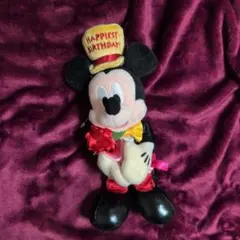 ミッキーマウス 誕生日 ぬいぐるみ
