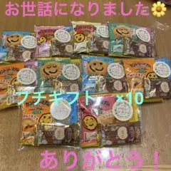 プチギフト　10セット☆ お菓子3個入り お世話になりました　ありがとう
