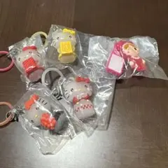 【スシロー/キティちゃん/めじるし】コンプリート セット あかちゃんまん 5個