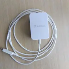 SoftBank AC充電アダプター typeCへの変換プラグ付き