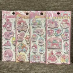 ②サンリオ　シャカシャカウォーター　シール ステッカー　マイメロディ　4枚セット