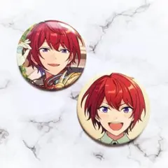 【新品未使用】 あんスタ　コレクション缶バッジ　2024 Sep. 朱桜司