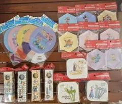 ディズニーキャラクター コースターセット