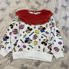 バースデイ 100サイズ ミキミニ 総柄トレーナー♡