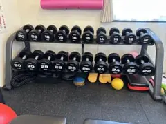 ELEIKO エレイコ VULCANO ダンベルセット ラック付き - メルカリ