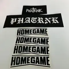 HOMEGAME 4、PHAtRNK 1、アダムスジャグラー、1計6個ステッカー