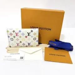 ルイヴィトン LV × TM カバー 村上隆 パスポートケース マルチカラー