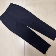 UNIQLO ネイビー チェック　スラックス　Mサイズ