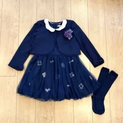 panpantutu 130cm オケージョン　フォーマル　ワンピ　4点セット