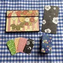 蛇腹ファイル　ポチ袋　和柄　おすそ分けファイル