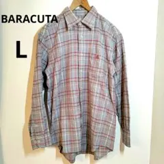 BARACUTA バラクータ チェック柄 長袖 シャツ Lサイズ 日本製生地のサムネイル