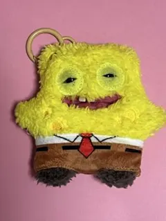 ファグラー×スポンジボブ キーリング ぬいぐるみ キーホルダー FUGGLER