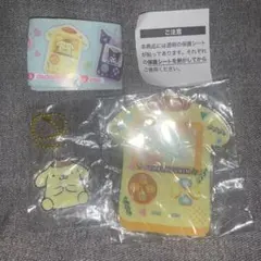 サンリオ PVCクリアケース アクリルチャーム ゲーム機デザイン ポムポムプリン