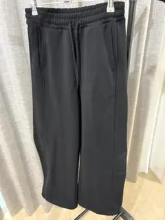 GRL ブラックスウェットパンツ