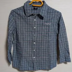 チェック柄 長袖シャツ サイズ130