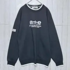 長袖トレーナー　ブラック【L〜XL】　レディース