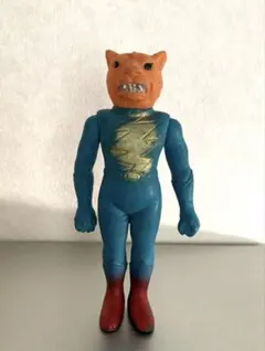 た*も様 海外 鉄人タイガーセブン ソフビ 全長 約 27cm 無版権 激罕