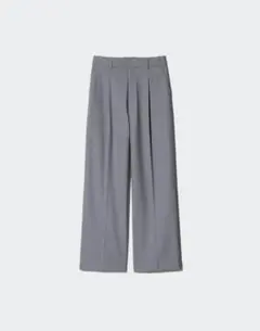 UNIQLO タックワイドパンツ