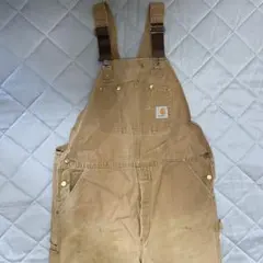 80s Carhartt ダック オーバーオール USA製 ゴールデンサイズ - メルカリ
