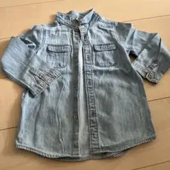 H&M デニムシャツ ライトブルー 100cm（2-3歳）
