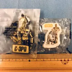 新品未開封：Ｃ－３ＰＯラバー・ストラップ（イヤホンジャック可）＆消しゴム