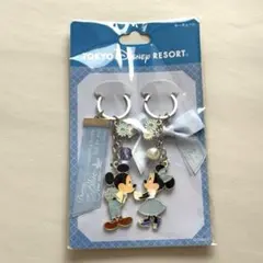 ★新品未開封★ディズニー ミッキーミニーキーチェーン BlueEverAfter