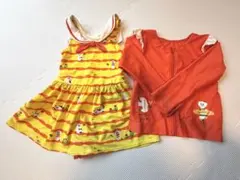 女の子用★ワンピース水着&ラッシュガードセット★120cm★プチジャム