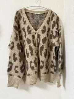 EMODA ヒョウ柄 カーディガン 長袖