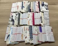 ① 手ぬぐい 手拭い 生地 古布 粗品 昭和レトロ 長期保管品　60枚まとめ売り 手ぬぐい 手拭い 生地 古布 粗品 昭和レトロ 長期保管品 60枚まとめ