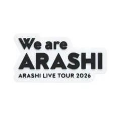 【新品】嵐 2026 We are ARASHI ロゴマグネット