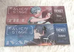 ALIEN STAGE IVAN TILL チケット風カード エイリアンステージ