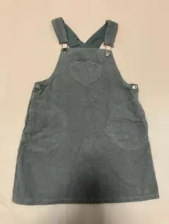 プティマイン　ジャンパースカート　ハートポケット　120cm