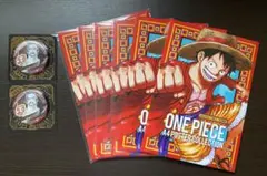 ONE PIECE A4ポスターコレクション&缶バッジ　新品未使用