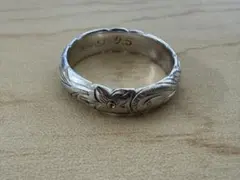 925シルバー ハワイアンジュエリー　サイズUS9.5 20号相当　ラウレア