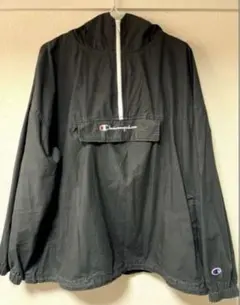 チャンピオン　Champion ブラック ナイロンジャケット　サイズL
