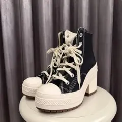 １度着用【日本末発売】 コンバース 厚底 ヒールスニーカー 22.5cm