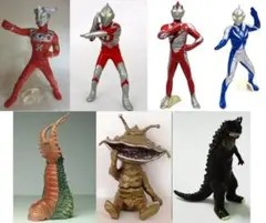 HG ウルトラマン／カネゴン／ベムラー 他 7体セット
