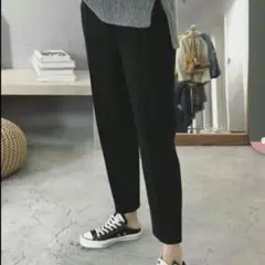 テーパードパンツ レディース