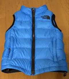 THE NORTH FACE ダウンベスト 90cmブルー