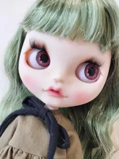 カスタムアイシードール 本体 ピンクヘア ゴシック調 - メルカリ