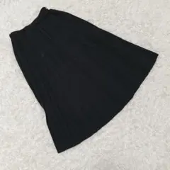 スール (63) プリーツフレアスカート ミモレ丈 裏地レーヨン 上品 デート