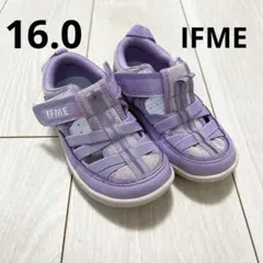IFME パープル スニーカーサンダル イフミーウォーターサンダル　水陸両用