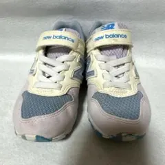 New Balance 996 キッズスニーカー　17cm パープル/アイボリー