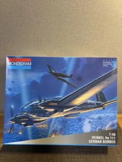 Monogram 1/48 Heinkel He 111 プラモデルのサムネイル