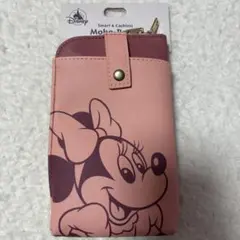 ミニーマウス　モバイルポシェット（スマホショルダー）