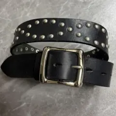 00s archive L.G.B. concho leather belt - メルカリ