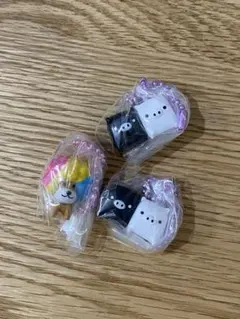 サンエックスユニバース　チャーム付きグミ　アフロ犬　モノクロブー　食玩