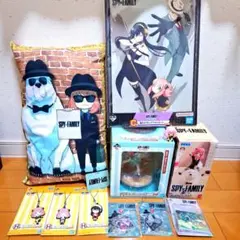 【新品未開封】SPY×FAMILYグッズ　フィギュア　クッション　11点セット